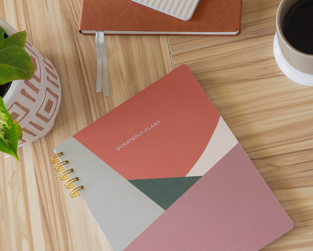 stylish miniminalistic planner by friday afternoons