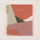 Abstract shapes quarterly planner cover – minimalist design by Friday Afternoons Co