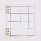 Minimalist black and white quarterly planner cover – minimalist design by Friday Afternoons Co