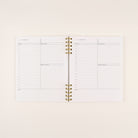 Daily task planner with personal and work to-do lists