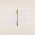 90-day planner with monthly, weekly, and daily pages