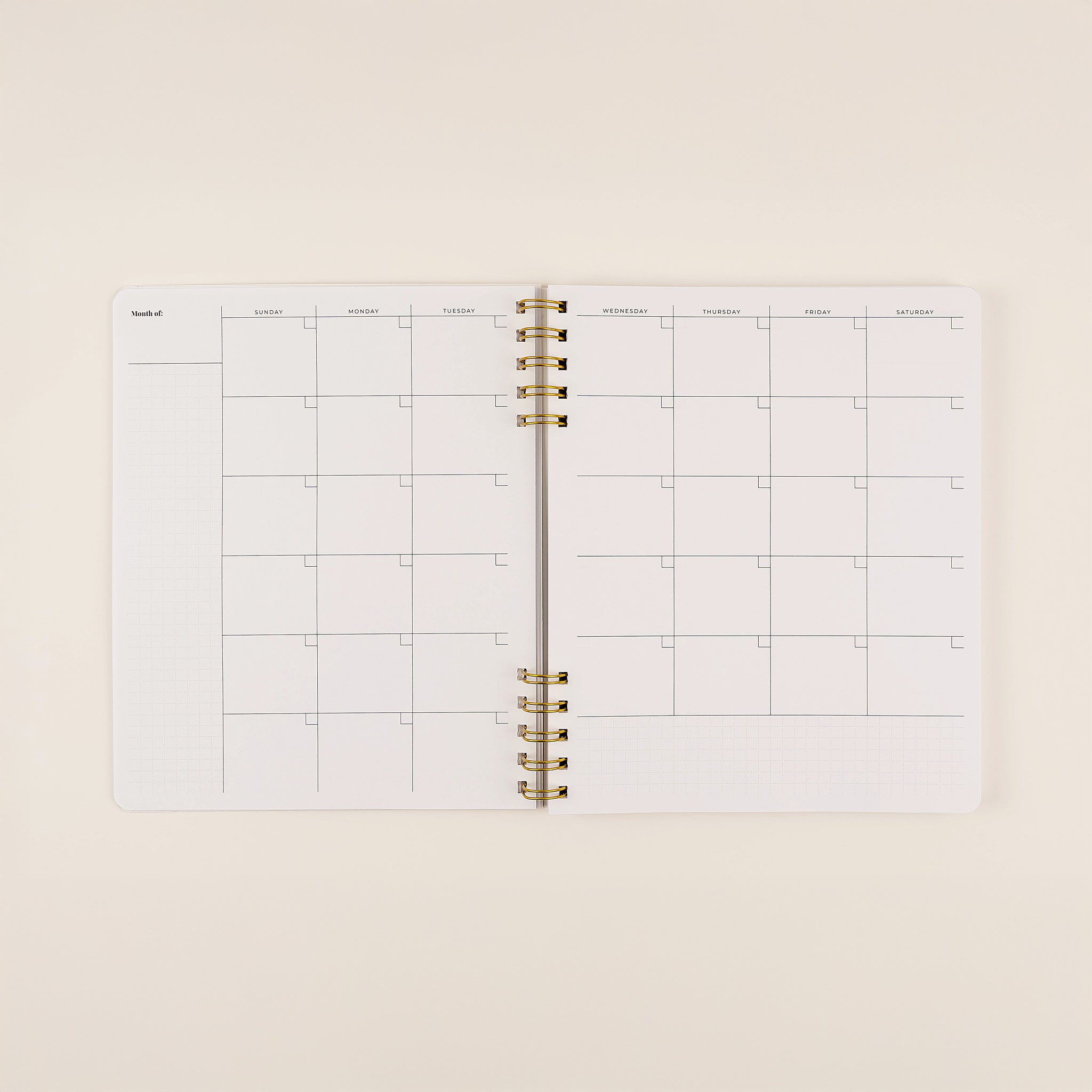90-day planner with monthly, weekly, and daily pages