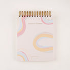 Swirly lines cover on daily work planner by Friday Afternoons