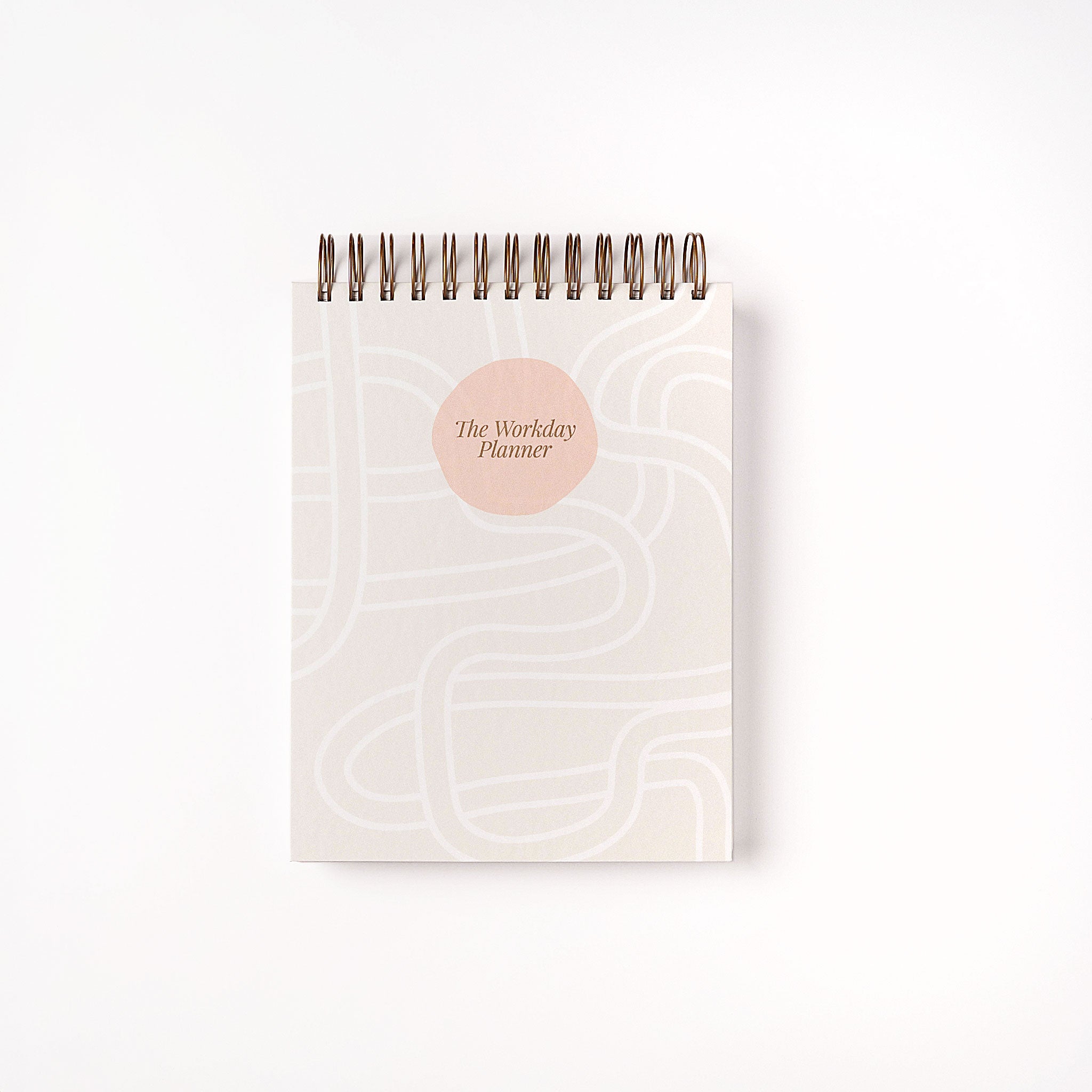 simple planner for work (pink and beige) - Friday Afternoons Co.