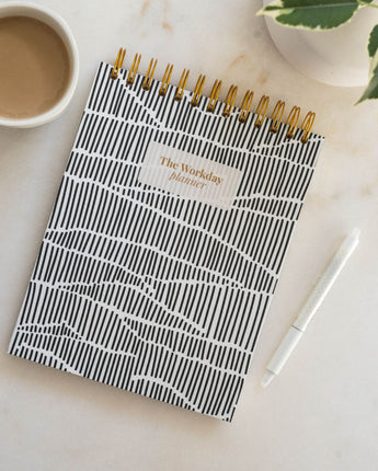 Balanced Lines Workday Planner tabletop