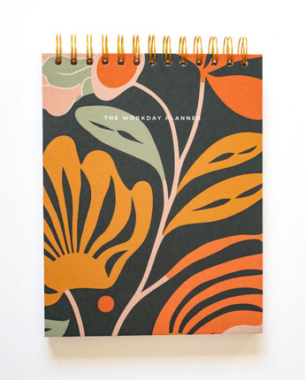 botanical beauty workday planner