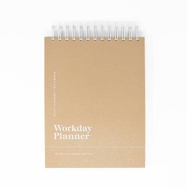 golden sand workday planner daily planner