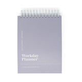 lavender gray workday planner daily planner