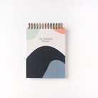 simple planner for work (bright color abstract shapes) - Friday Afternoons Co.