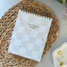 The Workday Planner (Checkered Beige) - Friday Afternoons Co.