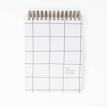 The Workday Planner (Minimalist Black & White) - Friday Afternoons Co.