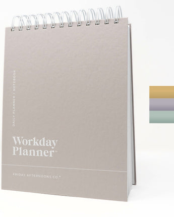 The Workday Planner (Simple Solids Line) - Friday Afternoons Co.