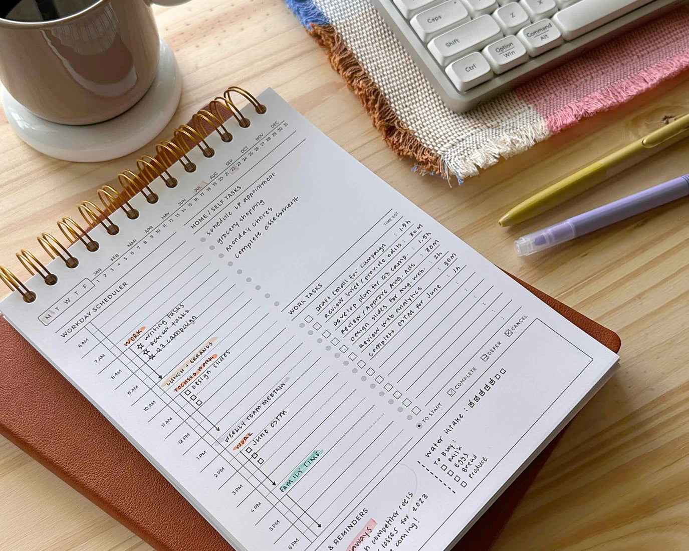 Workday Planner in use — customer testimonial from a working professional