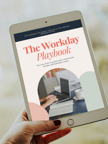 workday playbook time management ebook for professionals on ipad